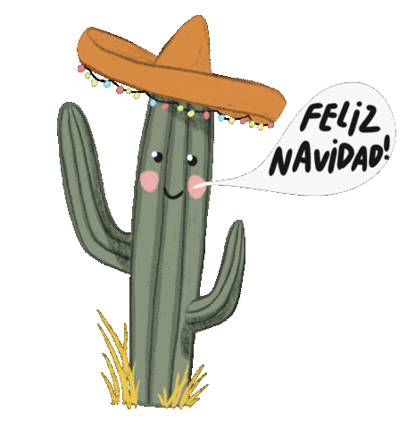 Feliz Navidad Holiday Sticker