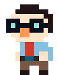 8-bit running Sticker by Bandit | The most wanted talent