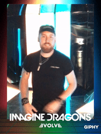 evolve GIF by IMAGINE DRAGONS ARCADE