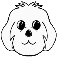 Happy Dog Sticker