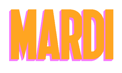 Mardi Sticker by Pete The Monkey