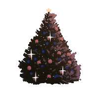 Christmas Tree Winter Sticker by VIMNEMEAA