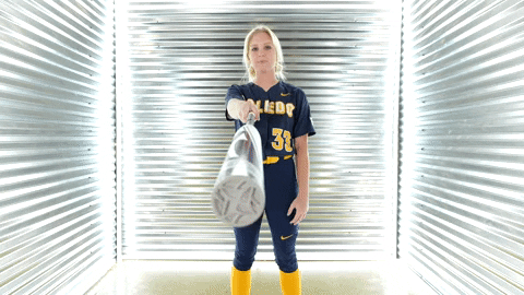 Rocket Softball GIF by Toledo Rockets