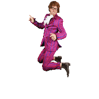 Austin Powers Sticker by Paul Gough