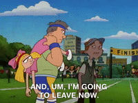 hey arnold nicksplat GIF