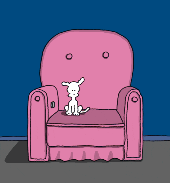 chippythedog dogs relax comics massage GIF