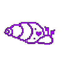 Pixel Summer Sticker