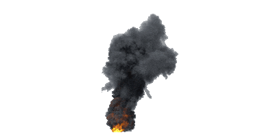 Fire Burning Sticker by ActionVFX