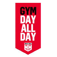 Gym Protein Sticker by Muscle Milk