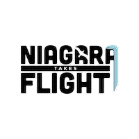 Niagara Takes Flight Sticker by Niagara Parks