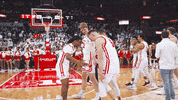 Happy College Hoops GIF by Wisconsin Badgers