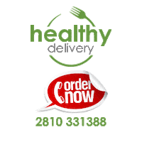 healthydeliverygr order now crete heraklion michaela Sticker