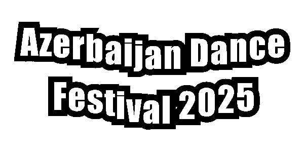 azdf_fest dance festival azerbaijan baku Sticker