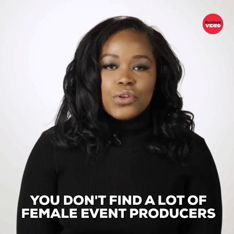 Not many female event producers