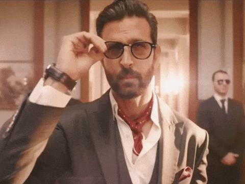 Bollywood Reaction GIF by Hrithik Roshan