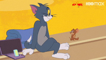 Chilling Tom And Jerry GIF by HBO Max