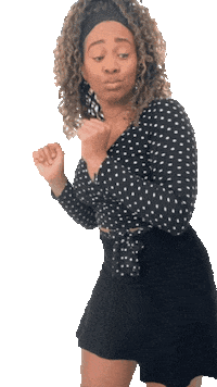 Happy Dance Sticker by Sherilyn Carter