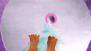 Feet Water Slide GIF by Wallows