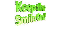 happy keep the smile on Sticker