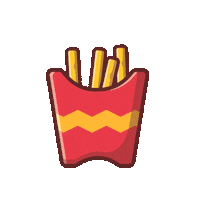 sohoburgers greece greek fries athens Sticker