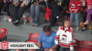happy dance GIF by Charlotte Checkers