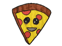 Pizza Slice Sticker by Beam it Up