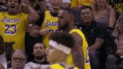 Excited Regular Season GIF by NBA