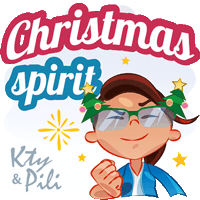 Christmas Santa GIF by Kty&Pili