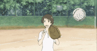 girl who leapt through time baseball GIF by Funimation