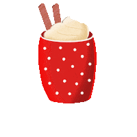 Hot Chocolate Christmas Sticker