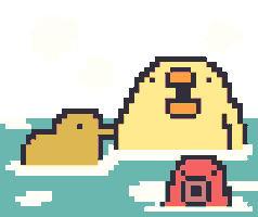 Bird Chicken Sticker by ぴょろりんちょ（ひよこ人間ぴよ）