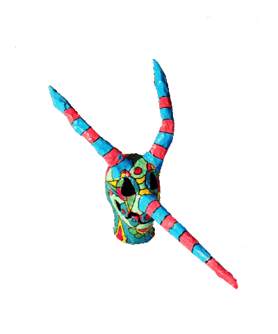 Puerto Rican Sculpture Sticker