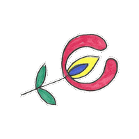 Flower Sticker