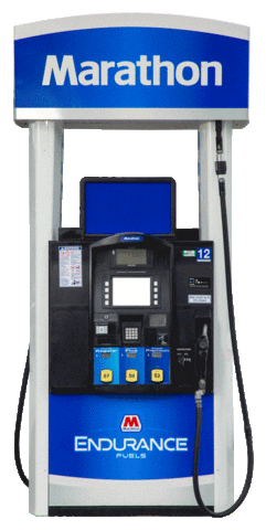 Marathon_Fuel giphyupload pump marathon gas pump Sticker