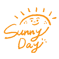 aiko_illustration summer illustration sun orange Sticker