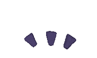 Animation_Wildcard yay sparkle purple glitter Sticker