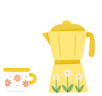 Coffee Drink Sticker by Nina Spicy