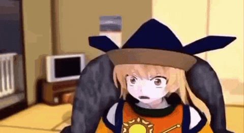 Sitting Old Lady GIF