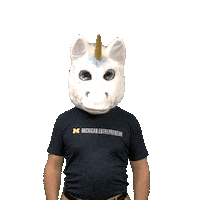 Happy Unicorn Sticker by Center for Entrepreneurship