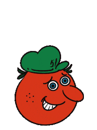 Tomato Thank You Sticker