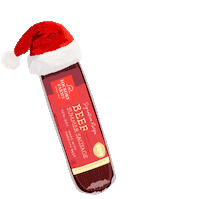 Christmas Santa Sticker by Hickory Farms