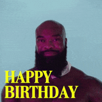 Happy Birthday GIF by GIPHY Studios 2021