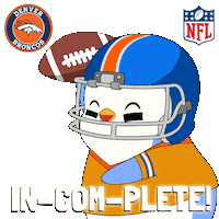 Denver Broncos Football Sticker by Pudgy Penguins