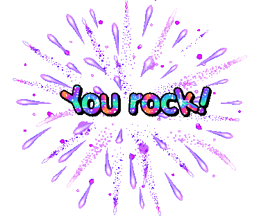 Sparkle You Rock Sticker