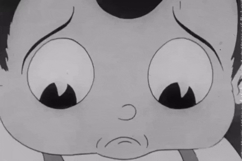 kevcraven sad eyes crying rain GIF