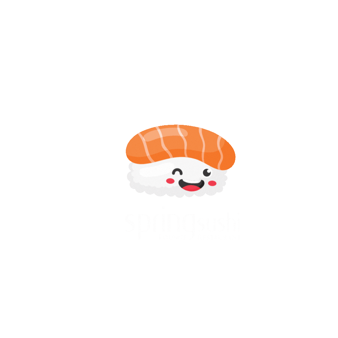 SpringSushi giphyupload sushi salmon japanese food Sticker