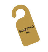Vacation Sleeping Sticker by The Barö