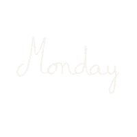 Monday Lundi Sticker
