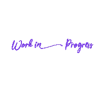 Working Work In Progress Sticker by Nilaja