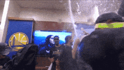 happy golden state warriors GIF by NBA